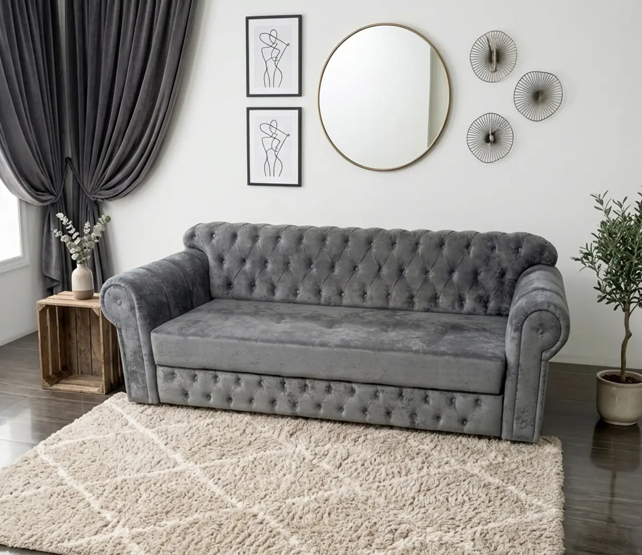 Диван B-Art Furniture P3K3 1800x950