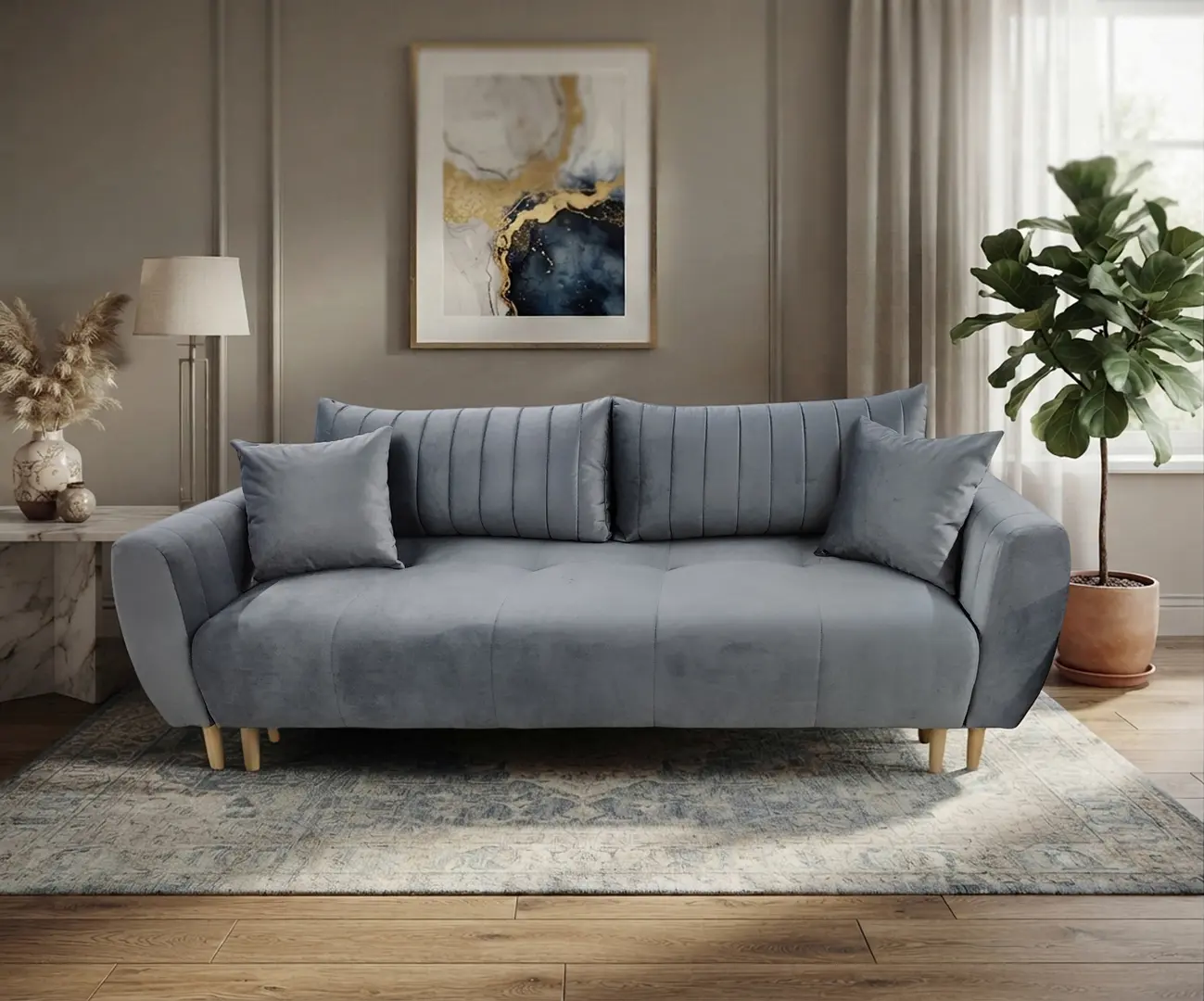 Диван Mobiland Marina Kronos 22 (Dark Grey)