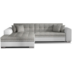 Диван угловой Eltap Sorento Berlin 01/Soft 17 Left (Gray/White) Thumb