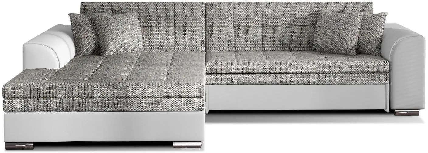 Диван угловой Eltap Sorento Berlin 01/Soft 17 Left (Gray/White) - 2