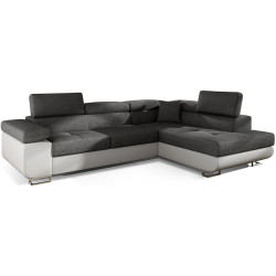 Canapea de colt Eltap Anton Paros 05/Soft 17 Right (Gray Dark/White) Thumb