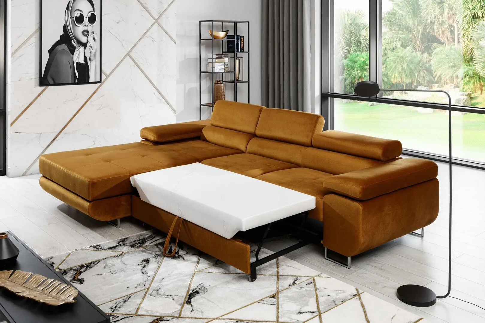 Canapea de colt Eltap Armando Berlin 03/Soft 33 Left (Beige/Cream) - 4