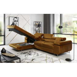 Canapea de colt Eltap Armando Berlin 03/Soft 33 Left (Beige/Cream) Thumb