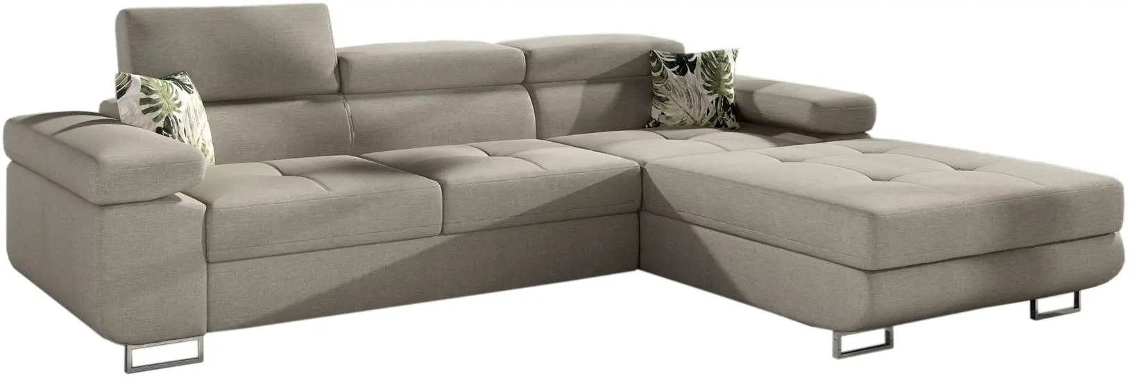 Диван угловой Eltap Armando Cover 83/Jungle 37 Right (Gray) - 2