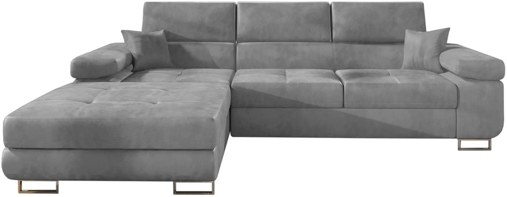 Canapea de colt Eltap Armando Monolith 84 Left (Gray Light) - 2