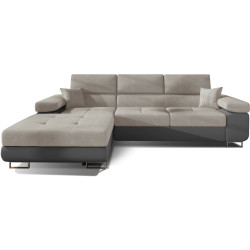 Canapea de colt Eltap Armando Soro 83/Soft 29 Left (Gray Light/Gray Dark) Thumb