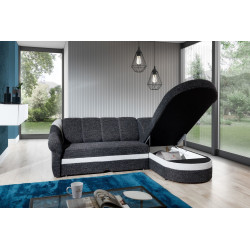 Canapea de colt Eltap Benano Alova 46/Alova 04 Right (Red/Black) Thumb