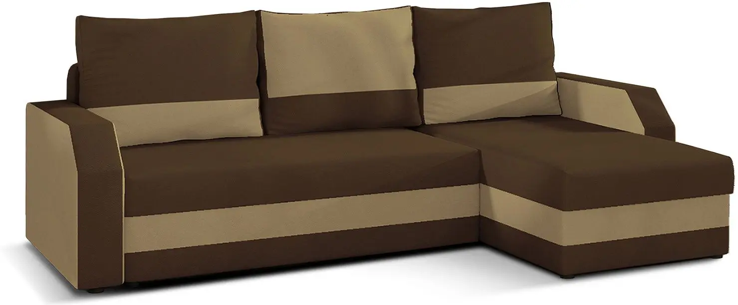 Диван угловой Eltap Giulio Alova 68/Alova 66 (Brown/Beige Dark)