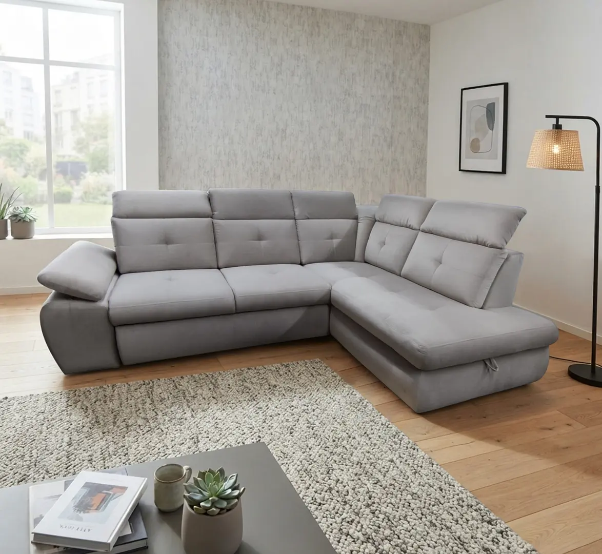 Диван угловой Mobiland Wind III Paros 02 (Beige)
