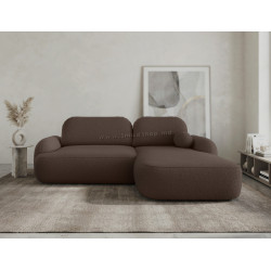 Canapea de colt Space Meble Molly L Terra Frotte 29 (Dark Grey)