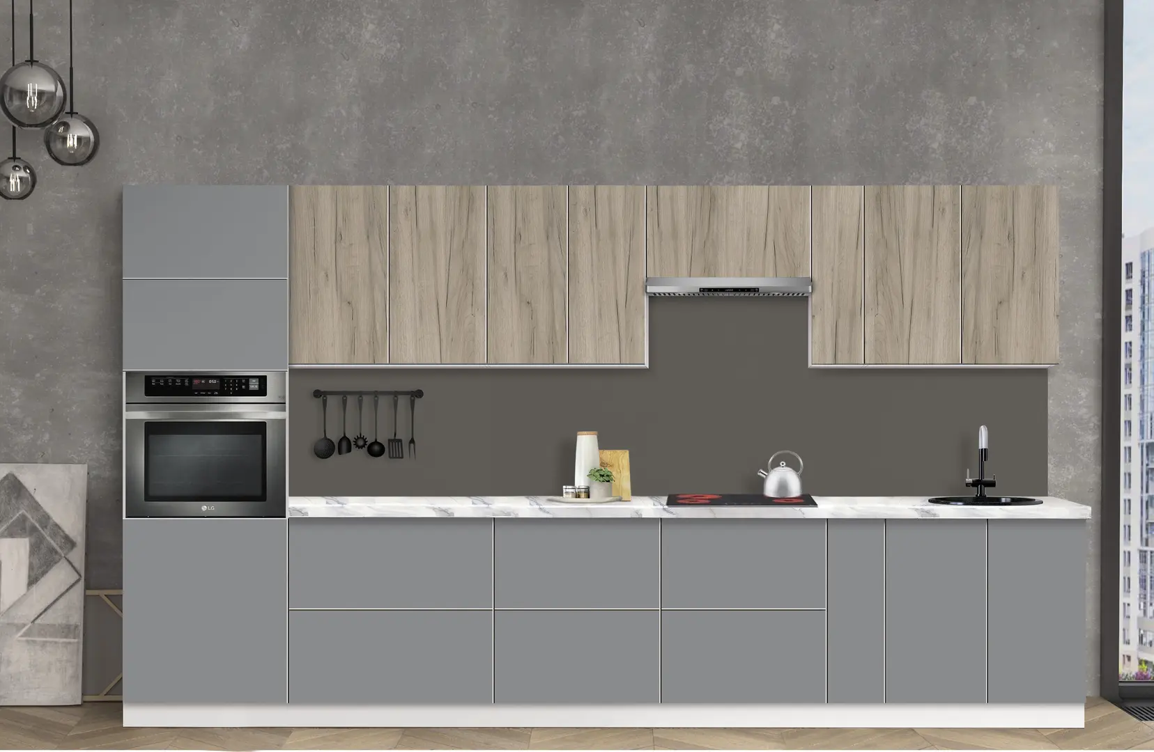 Модульная кухня Modern Dolce Vita 2 H68 3.6m