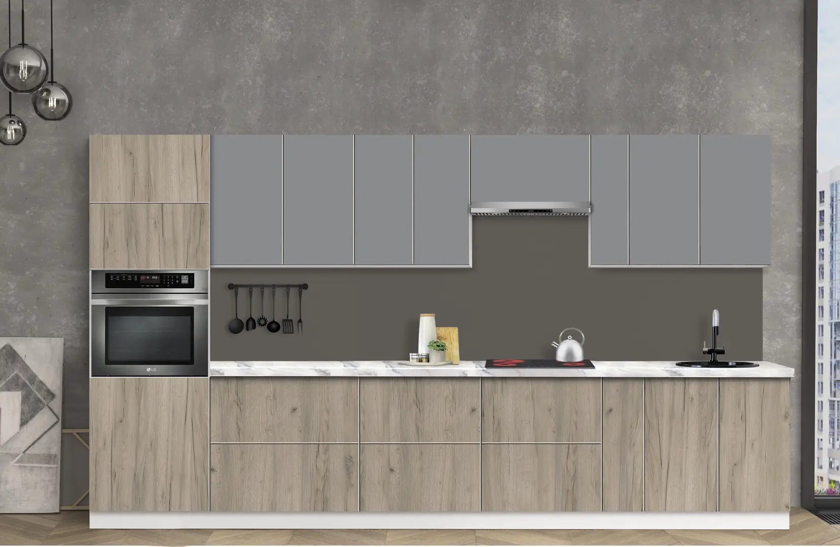 Модульная кухня Modern Dolce Vita 2 H68 3.6m