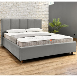 Pat Charmbed Dominica Prestige 160x200 Velluto 16 (Grey)