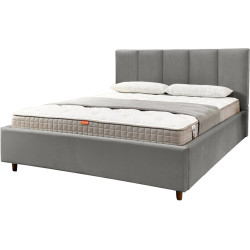 Кровать Charmbed Dominica Prestige 140x200 Velluto 16 (Grey) Thumb