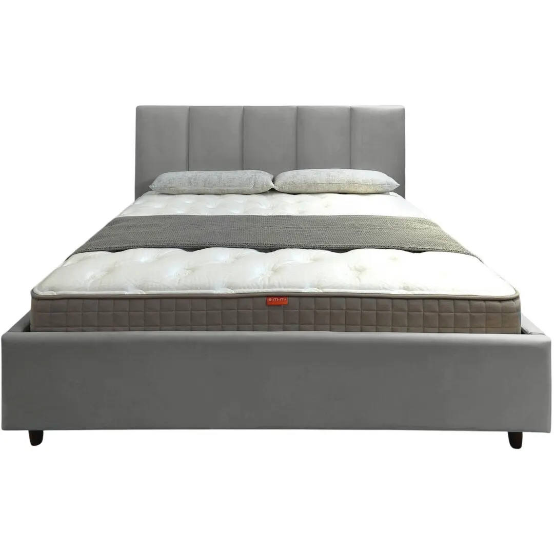 Кровать Charmbed Dominica Prestige 140x200 Velluto 16 (Grey) - 4