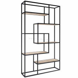 Etajeră DP Athena 2 (Natural/Black)