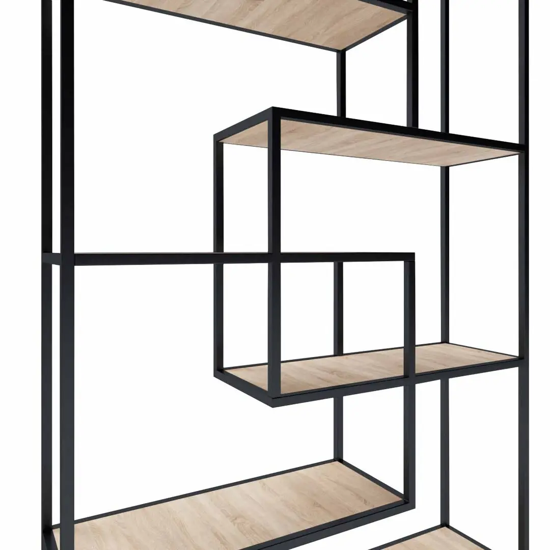 Etajeră DP Athena 2 (Natural/Black) - 3