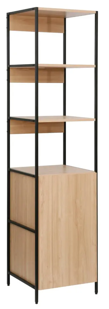 Стеллаж DP Lanta M 43x41x176 (Natural/Black)