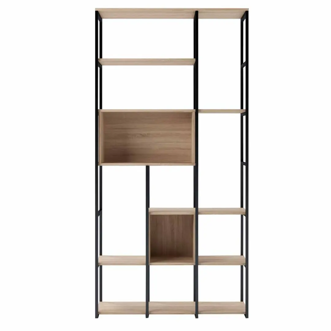 Стеллаж DP RIO 3 (Natural/Black) - 3