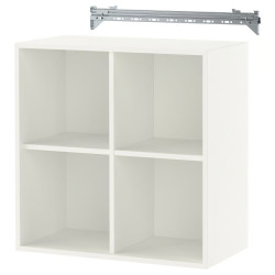 Стеллаж Ikea Eket с направляющей 70x35x70 (Белый) Thumb