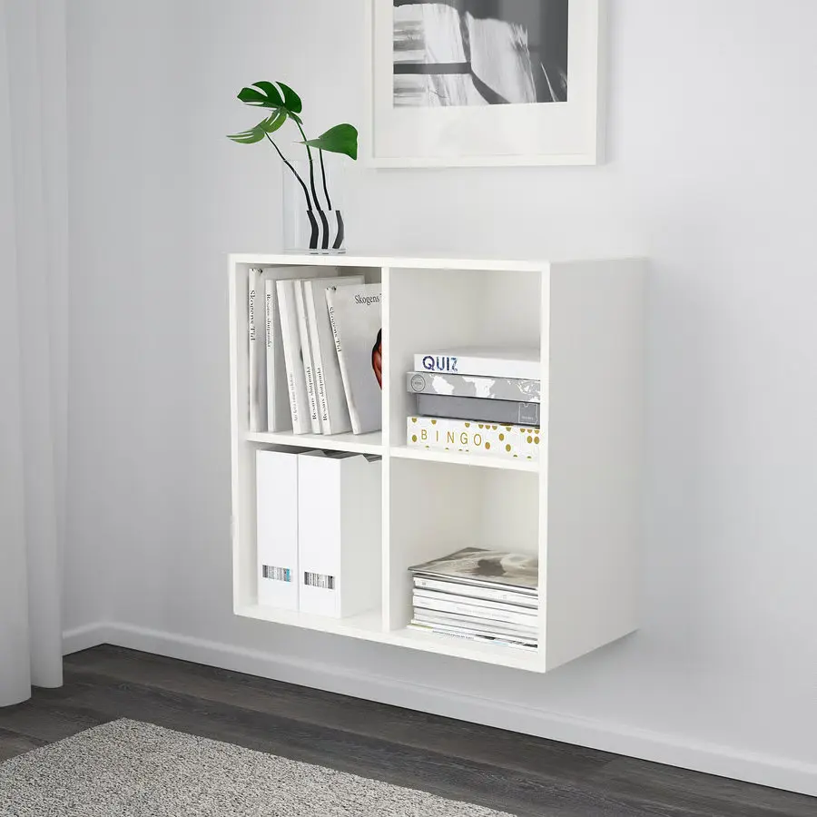Стеллаж Ikea Eket с направляющей 70x35x70 (Белый)