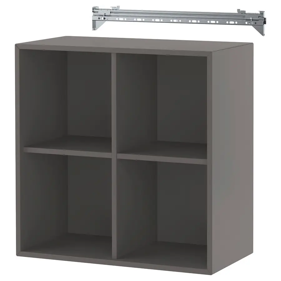 Etajera Ikea Eket cu sina 70x35x70 (Gri inchis) - 2