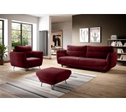 Set de mobila moale Eltap Silva Loco 25 (Burgundy)