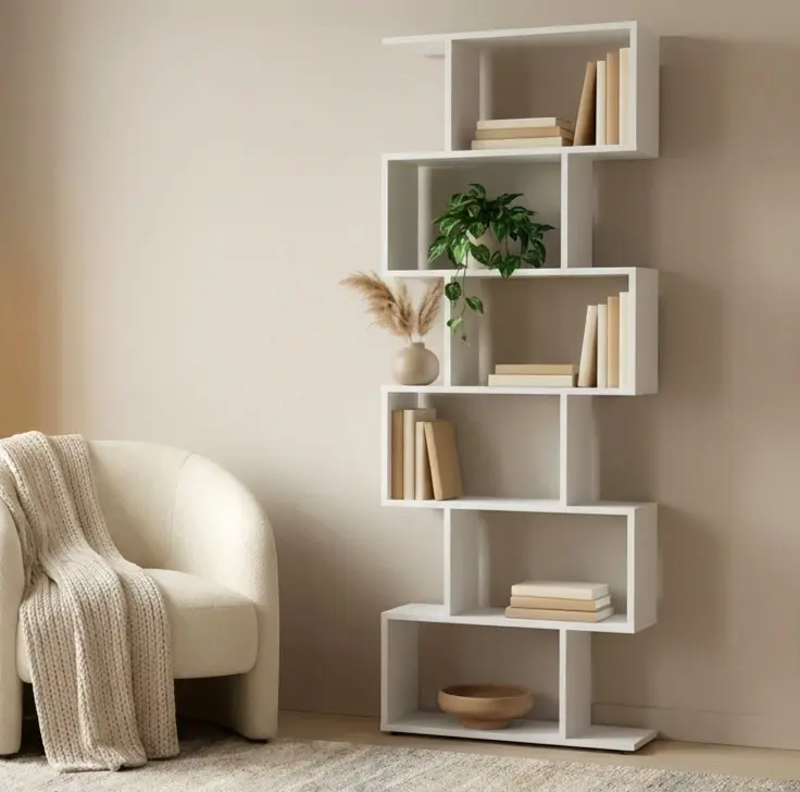 Etajera Fabrik Home Wally (White Ash)