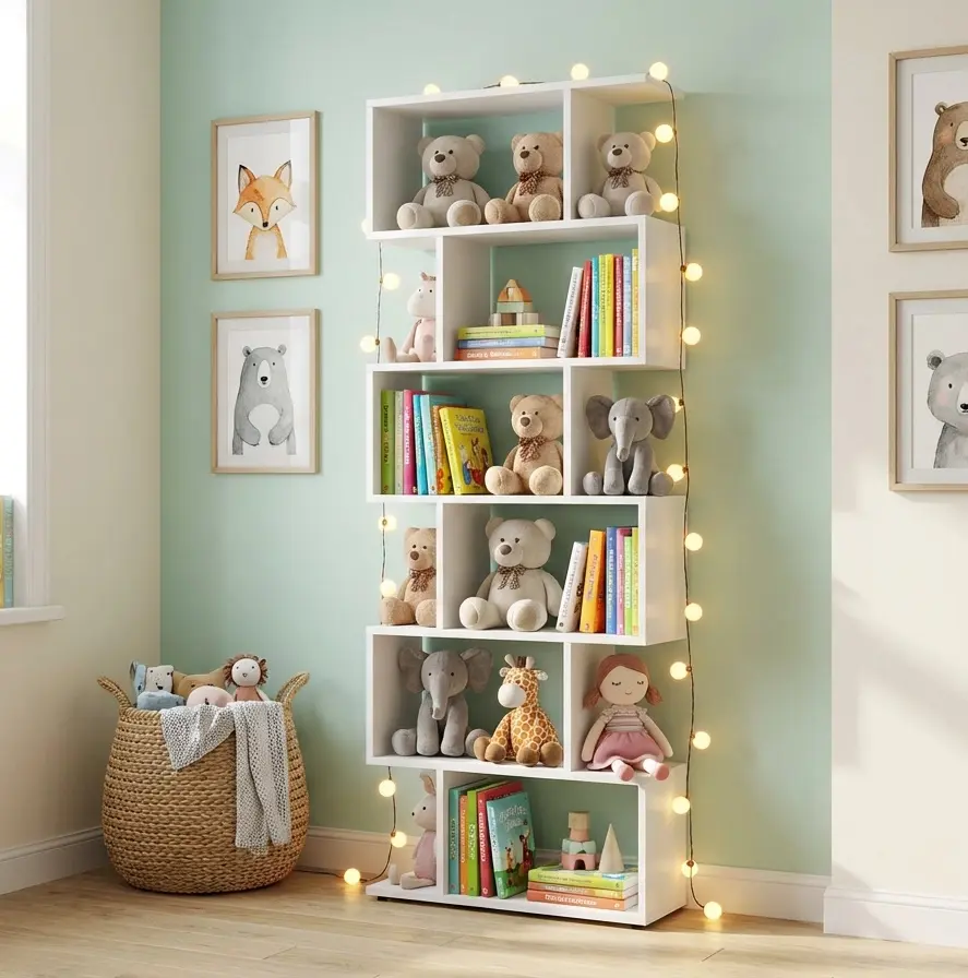 Etajera Fabrik Home Wally (White Ash) - 6