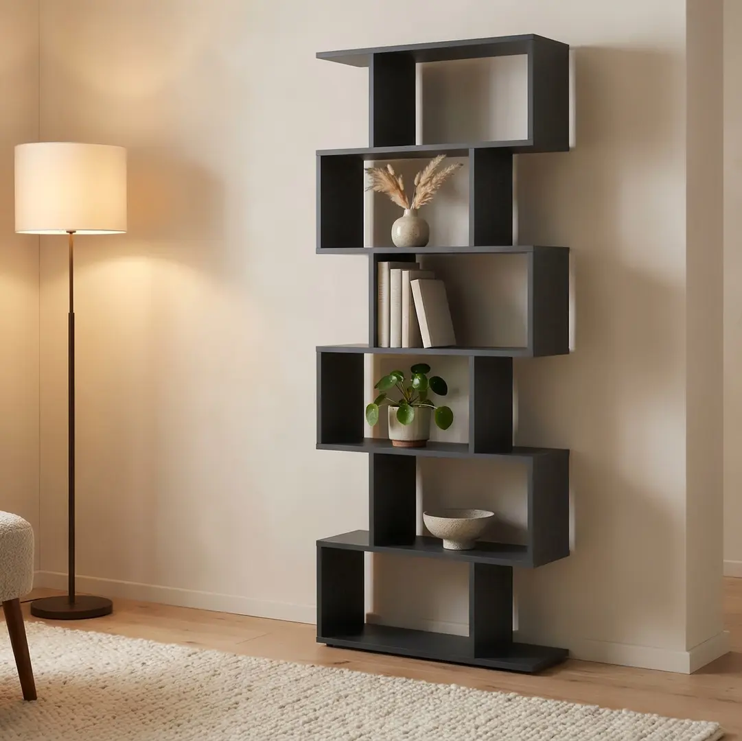 Etajera Fabrik Home Wally (Anthracite)