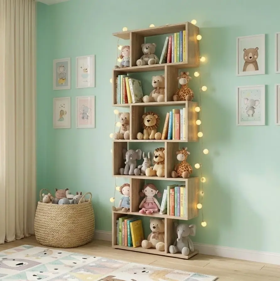 Стеллаж Fabrik Home Wally (Дуб Сонома) - 4