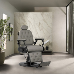 Кресло парикмахерское Gabbiano Francesco 155769 (Grey/Black)