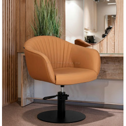 Fotoliu de coafor Gabbiano Copenhagen 154390 (Caramel/Black)