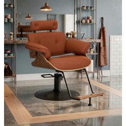 Кресло парикмахерское Gabbiano Florencja 155652 (Brown/Black/Natural)