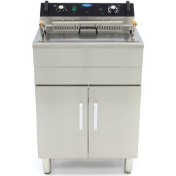 Friteuza electrica Maxima 09365232 (Inox/Black) Thumb