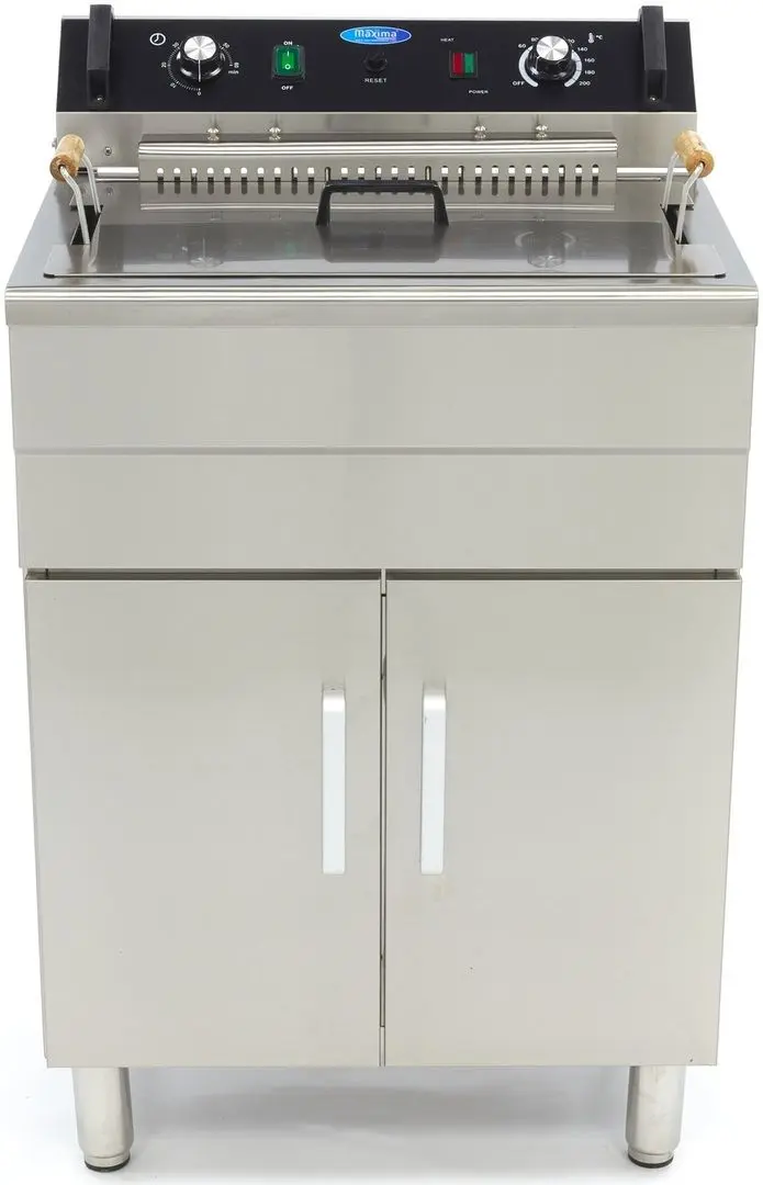 Friteuza electrica Maxima 09365232 (Inox/Black) - 2