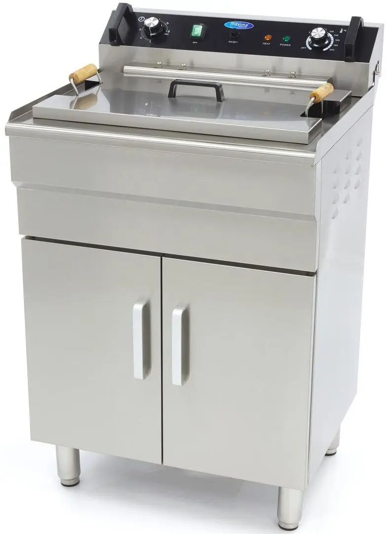 Friteuza electrica Maxima 09365233 (Inox/Black)