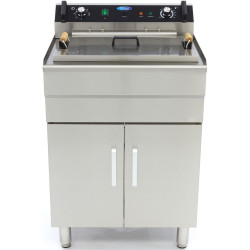 Friteuza electrica Maxima 09365233 (Inox/Black) Thumb
