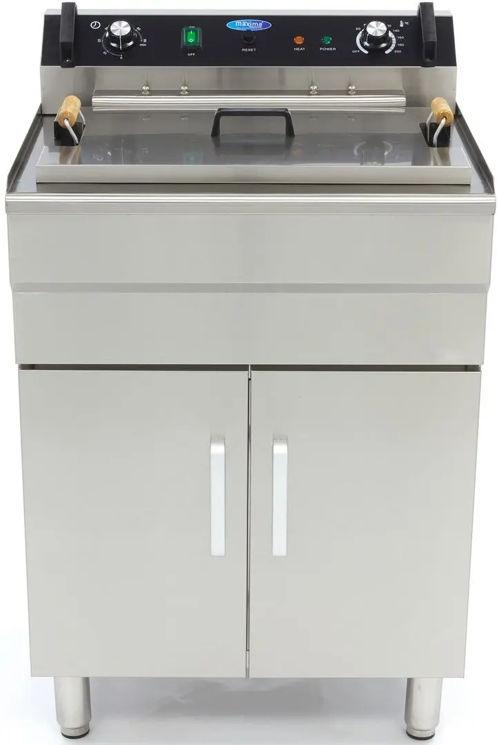 Friteuza electrica Maxima 09365233 (Inox/Black) - 2