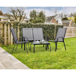 Комплект садовой мебели GardenLine NEO9924 (Grey/Black) Thumb