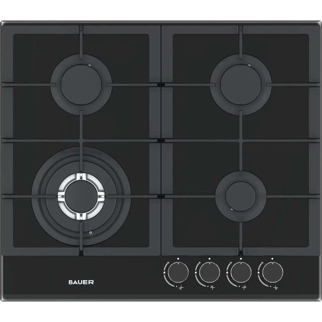 Газовая варочная панель Bauer GH-604 BG03 (Black)