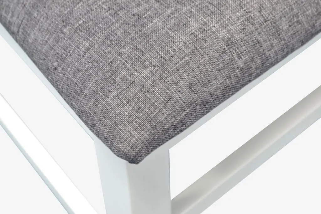 Комплект стол + 6 стульев Evelin HV-24V + Gloria NV-10WP (White/Gray) - 10
