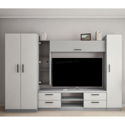 Living Bafimob Elena-Y TV-1.5m 3m (Gri/Gri deschis)
