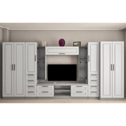 Гостиная Bafimob Людмила-ФY ТВ-1.2м 4.2м (Grey/Stone Oak) Thumb