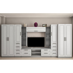 Living Bafimob Liudmila-FY TV-1.2m 4.2m (Grey/Stone Oak)