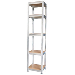 Стеллаж GardenLine GWI9412 180x40x40cm (Inox)