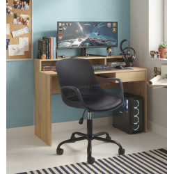 Fotoliu Halmar Frost (Black)