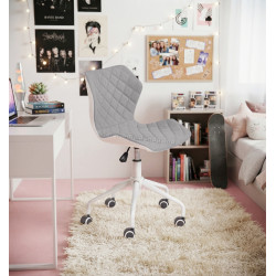Fotoliu Halmar Matrix 3 (Gray/White)