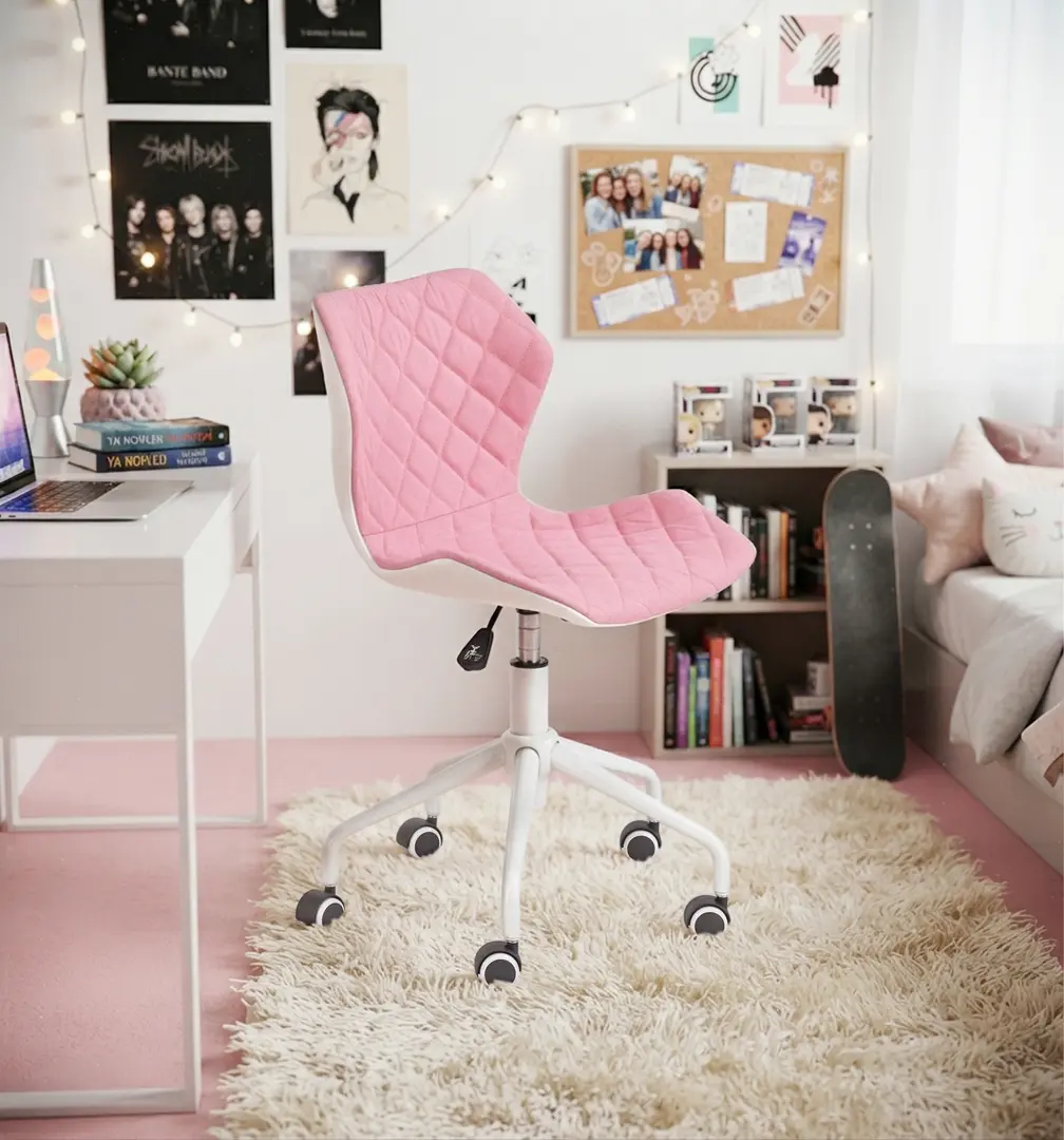 Кресло Halmar Matrix 3 (Pink/White)
