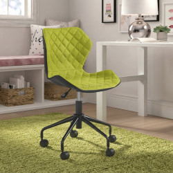 Fotoliu Halmar Matrix (Black/Green)
